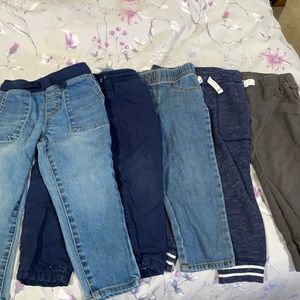 Carter’s Pants! Lot of FIVE PAIRS 3T